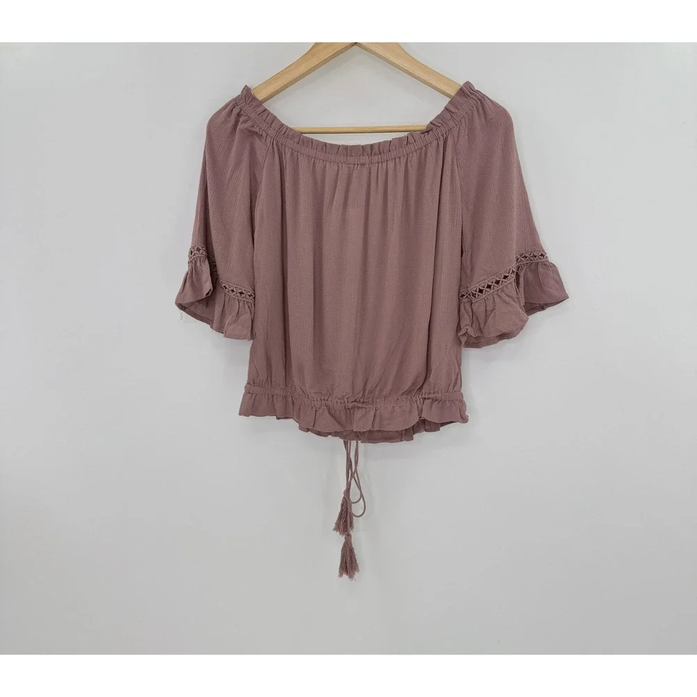 La Hearts mauve pink